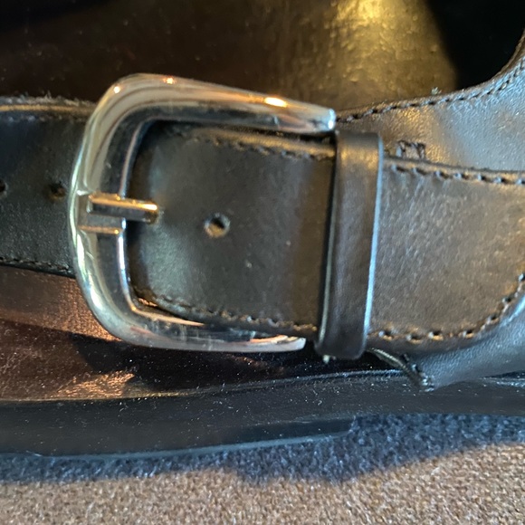 Cole Haan Men’s leather sandals Black - Picture 5 of 5